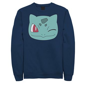 Big & Tall Pokemon Bulbasaur FaceSweatshirt