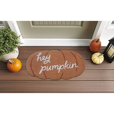 Celebrate Together Fall "Hey Pumpkin" Doormat