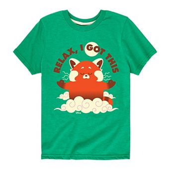 Disney / Pixar's Turning Red Boys 8-20 Relax I Got This Graphic Tee
