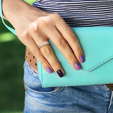 Stella Grace Tri-Tone 14k Gold 6 mm Wedding Band