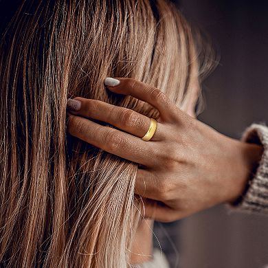 Stella Grace 10k Gold 6 mm Milgrain Edge Wedding Band