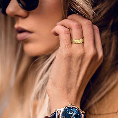 Stella Grace 14k Gold 6 mm Lattice Wedding Band