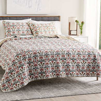 Sonoma Goods For Life® Folklore Floral Reversible Printed Quilt or Sham