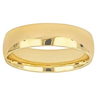 Stella Grace 14k Gold Men's 6 mm Polished Wedding Band