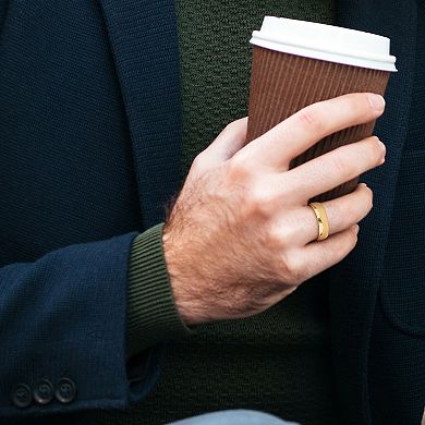 Stella Grace 14k Gold Men's 6 mm Polished Wedding Band