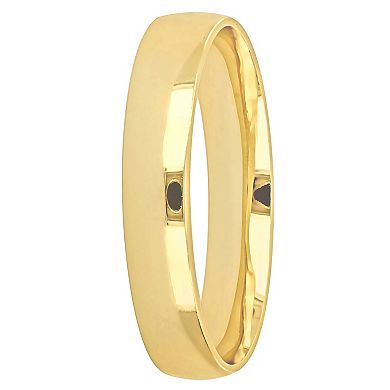 Stella Grace 14k Gold Men's 4 mm Polished Wedding Band