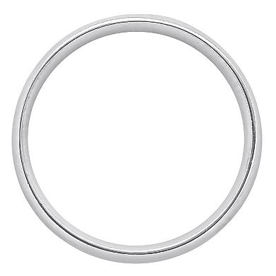 Stella Grace 14k White Gold 6 mm Polished Wedding Band