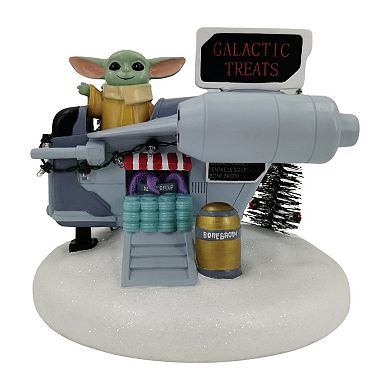 St. Nicholas Square Grogu Galactic Treats Village Tabletop Decor