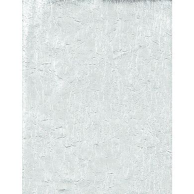 Kate Aurora Vesper Room Darkening Grommet Top Crinkled Satin Lined Single Window Curtain Panel