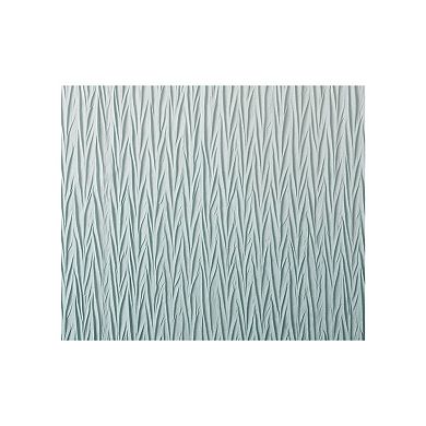 Kate Aurora Spa Essential Aqua Crushed Ombre Fabric Shower Curtain