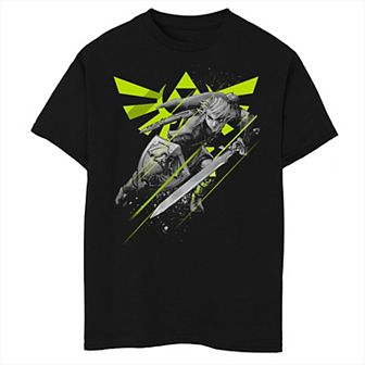 Boys 8-20 Legend Of Zelda Link Fight Pose Graphic Tee