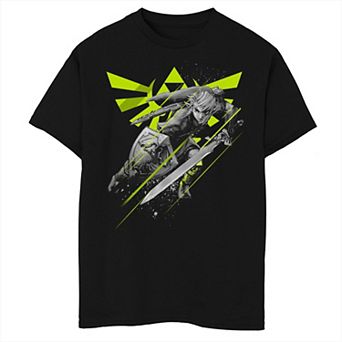 Boys 8-20 Legend Of Zelda Link Fight Pose Graphic Tee