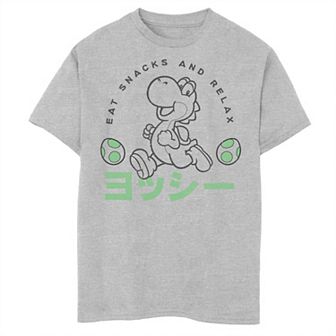 Boys' 8-20 Super Mario Yoshi Running Graphic Tee