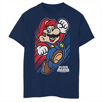 Boys 8-20 Nintendo Mario Wind Sprint Picture Graphic Tee