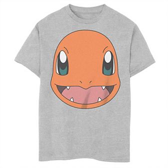 Boys' 8-20 Pokemon Charmander Big Face Graphic Tee