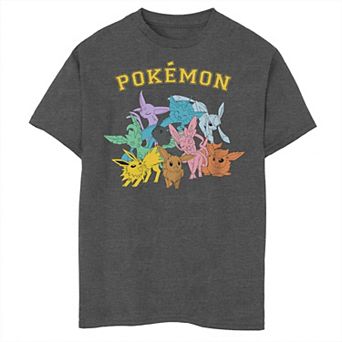 Boys 8-20 Pokemon Gotta Catch All Eeveelutions Graphic Tee