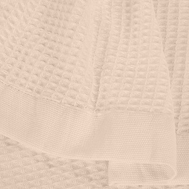 Pointehaven Long Staple Soft Hypoallergenic Cotton Waffle Blanket