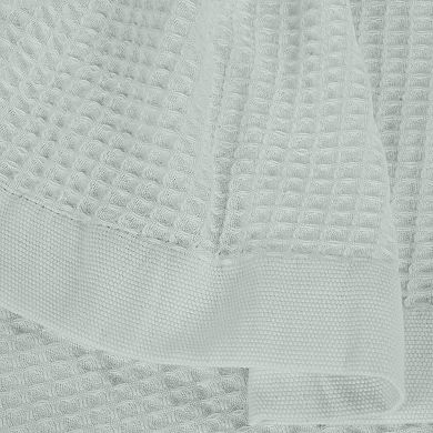 Pointehaven Long Staple Soft Hypoallergenic Cotton Waffle Blanket