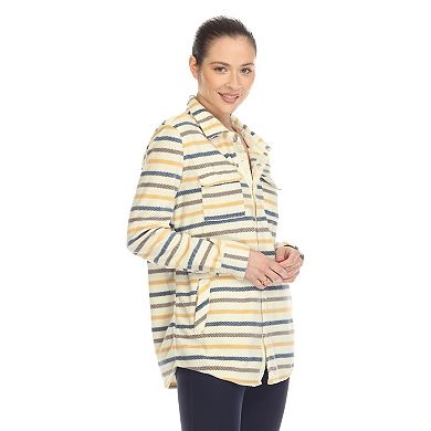 Women's White Mark Flannel Plaid Shirt