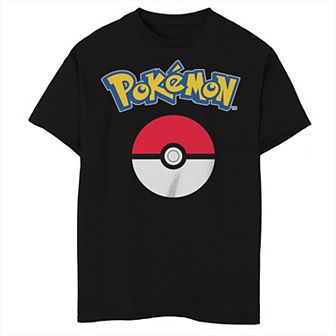 Boys 8-20 Pokemon Classical Pokeball Graphic Tee