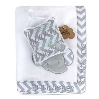 Baby Essentials "Thank Heaven For Little Ones" Baby Blanket and Door Sign Set