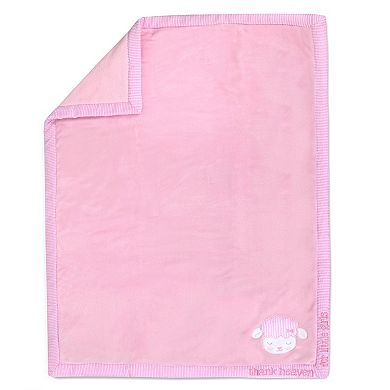 Baby Essentials "Thank Heaven For Little Girls" Baby Blanket and Door Sign Set