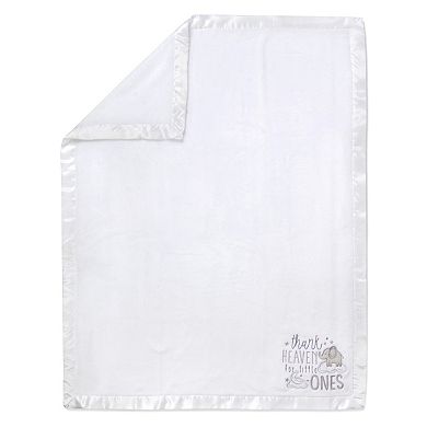 Baby Essentials "Thank Heaven For Little Ones" Plush Baby Blanket