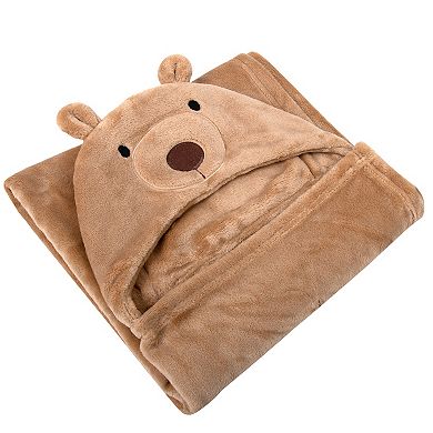 Baby Essentials Bear Hooded Baby Blanket
