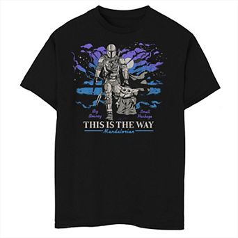 Boys 8-20 Husky Star Wars The Mandalorian The Child Big Bounty Small Package Graphic Tee