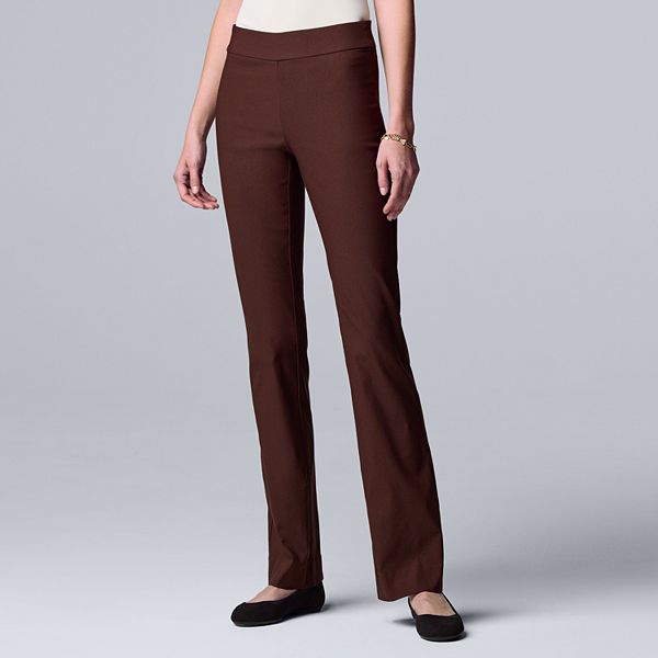 Petite Simply Vera Vera Wang Simply Modern Bootcut Pants