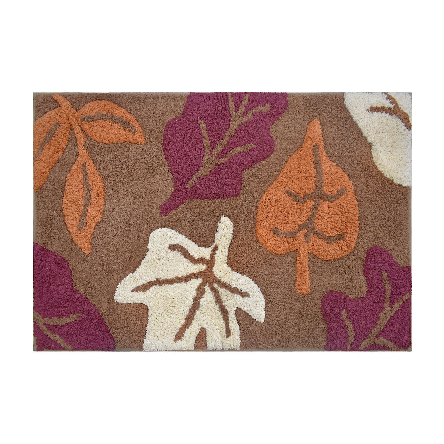 Unique Loom Doormat 2 X 3 Coir Autumn Leaves Indoor/Outdoor Area Rug in the  Rugs department at