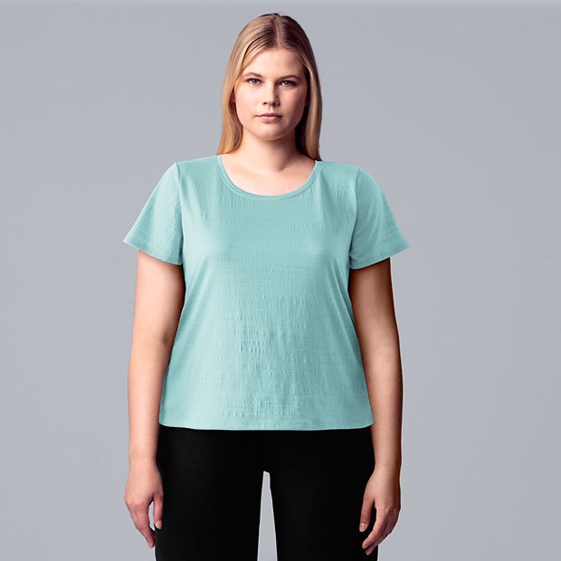 Simply vera wang store tops plus size