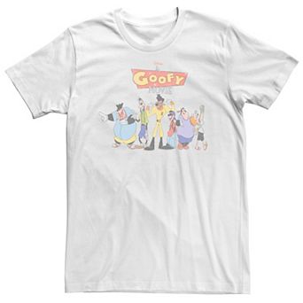 Big & Tall Disney A Goofy Movie Group Shot Logo Tee