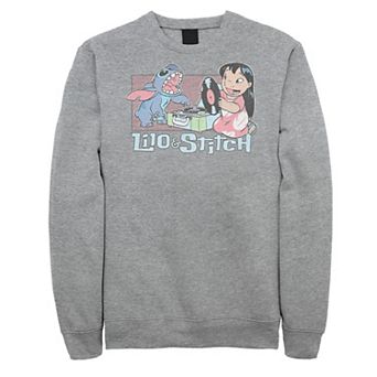 Disney's Lilo & Stitch Big & Tall Record Player Graphic Fleece