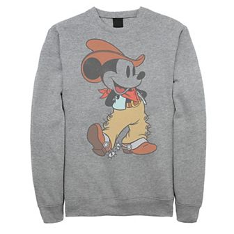 Disney's Mickey Mouse & Friends Big & Tall Western Mickey Graphic Fleece