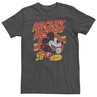 Disney's Mickey Mouse & Friends Big & Tall Classic Mouse Circle Since 28 Graphic Tee