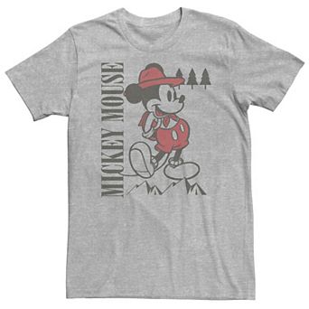 Big & Tall Disney's Mickey Classic Mouse Hiking Woods Tee