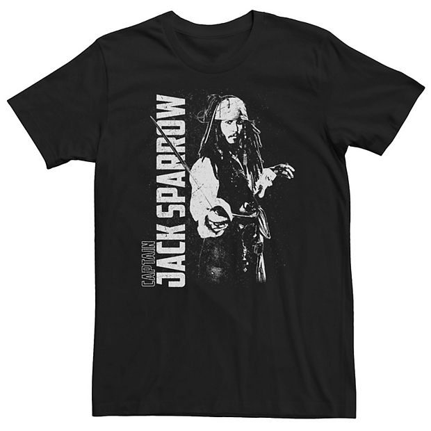 Pirates of the Caribbean Captain Jack Sparrow T Shirt