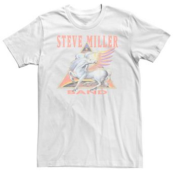 Big & Tall The Steve Miller Band Pegasus Triangle Logo Tee