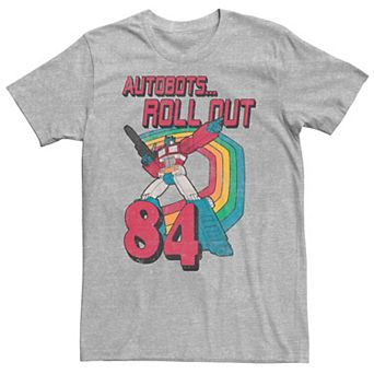 Big & Tall Transformers Autobots Roll Out 84 Retro Tee