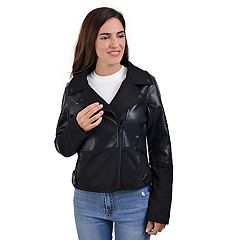 Kohls ladies hot sale leather jackets