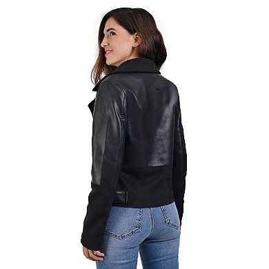Women's Lee® Faux Leather Biker Jacket