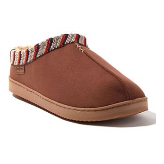 Dearfoams Warner Men's High Vamp Clog Slippers