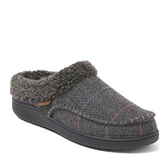 Dearfoams Marshall Microsuede Men's Clog Slippers