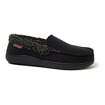 Dearfoams Alexander Microsuede Men's Moccasin Slippers
