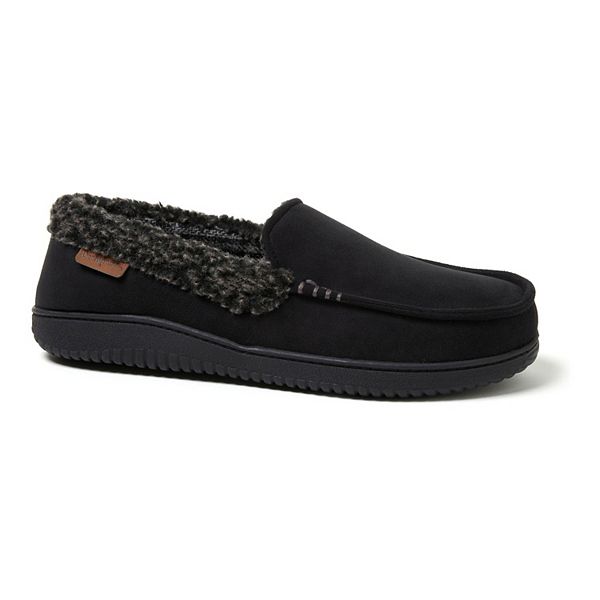 Dearfoams Alexander Microsuede Men s Moccasin Slippers