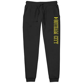 Men's Batman Gotham City Banded Bottom Pajama Pants