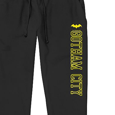 Men's Batman Gotham City Banded Bottom Pajama Pants