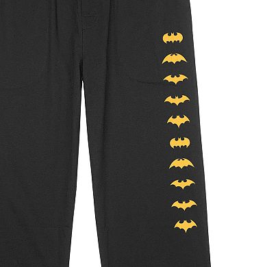 Men's Batman Bat Emblems Pajama Pants