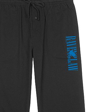 Men's Harry Potter Ravenclaw Raven Logo Pajama Pants